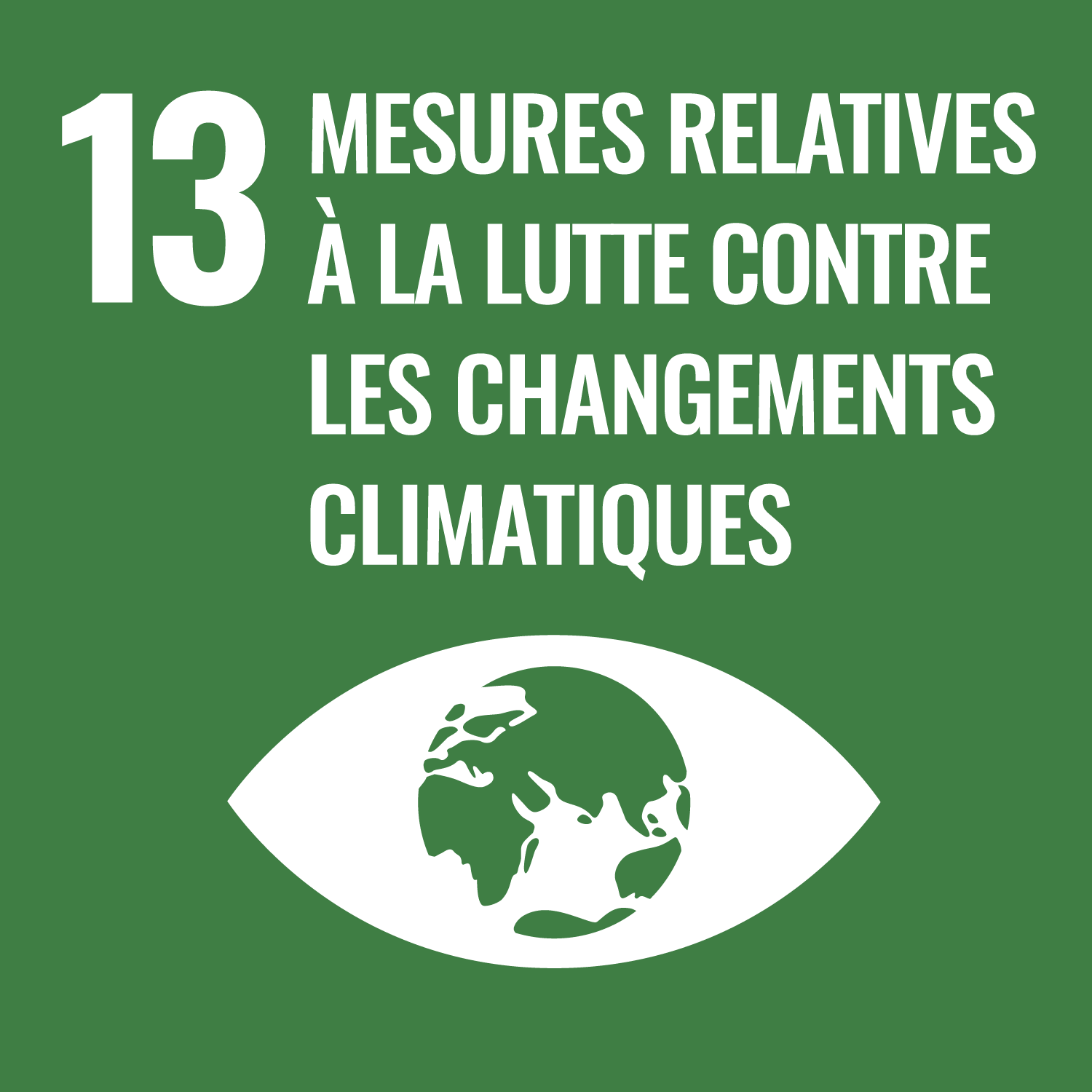 SDG 13 - Mesures relatives à la lutte contre les changements climatiques